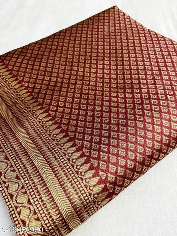 Special Solid Kanjivaram Silk Sarees Roposo Clout
